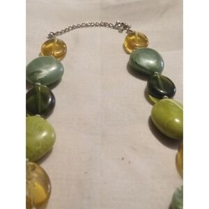 Green Beaded Necklace